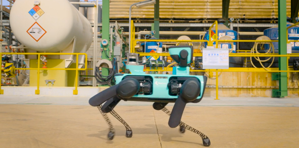 Keyper by Keybotic autonomous robot dog for industrial inspections